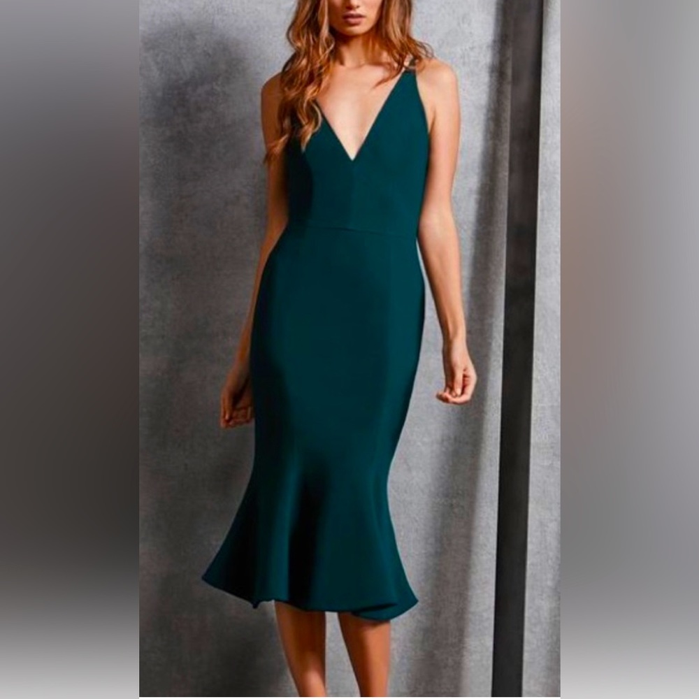 Dress The Population - Green cocktail dress